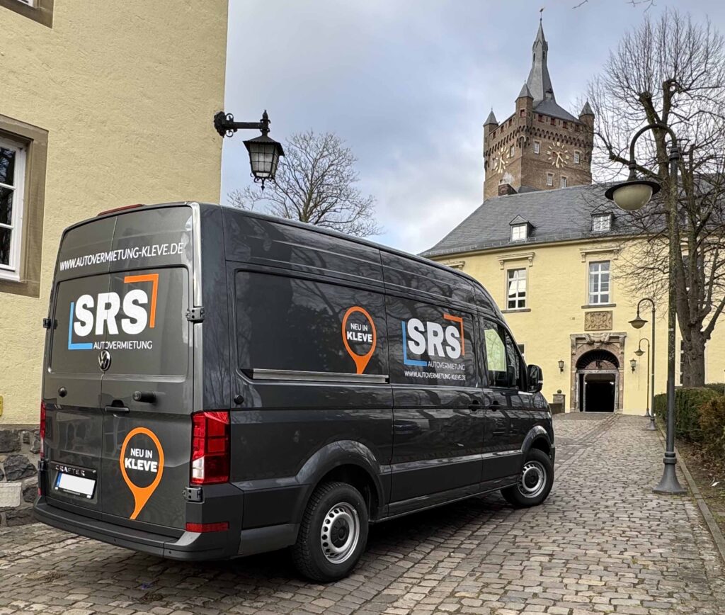 Transporter mieten in Kleve 2 VW Crafter SRS Autovermietung komprimiert